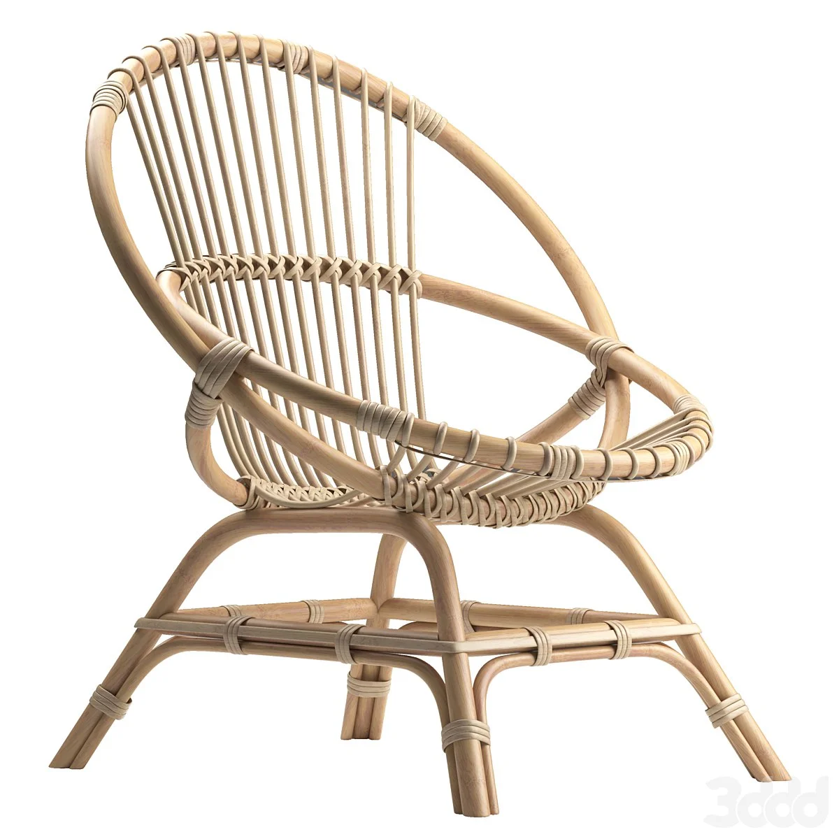 Brigitte rattan armchair